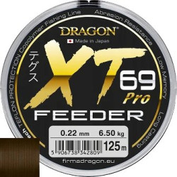 Żyłka Dragon Xt69 PRO FEEDER/Made In Japan 125m 0,30mm/10,65kg ciemnobrązowa