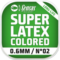 GUMA SENSAS SUPER LATEX COLORED 0.8MM 6M RÓŻOWY 18510