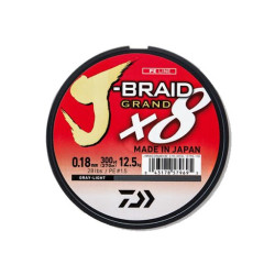 PLECIONKA DAIWA J-BRAID GRAND X8 0.06MM 5KG 1M JASNO SZARY 12793-206