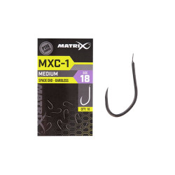 Matrix Mxc-1 Size 18 Barbless Spade End (PTFE) 10pcs