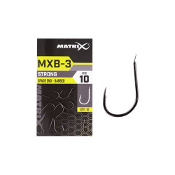 Matrix Mxb-3 Size 10 Barbed Spade End (Black Nickel) 10pcs