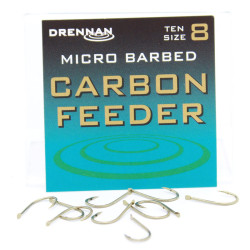 Haczyki Drennan Carbon FEEDER MICRO BARBED 8 / 10szt.