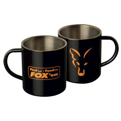 Fox Stainless Black XL 400ml Mug FFF