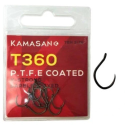 Haczyki Kamasan T360 EYED PTFE roz.12