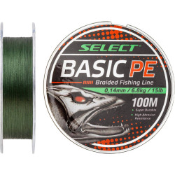 Select Basic PE 150m (ciemnozielony) 0.14mm 15lb/6.8kg