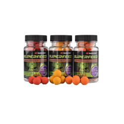 SUPERFEED DIFFUSION MINI BOILIES TANDEM BAITS 12MM/40G MILKY MULBERRY 24566